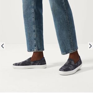 Rothy’s The Original Slip On Sneaker Washable, Comfortable, Grey Camo Shoes! 🔥
